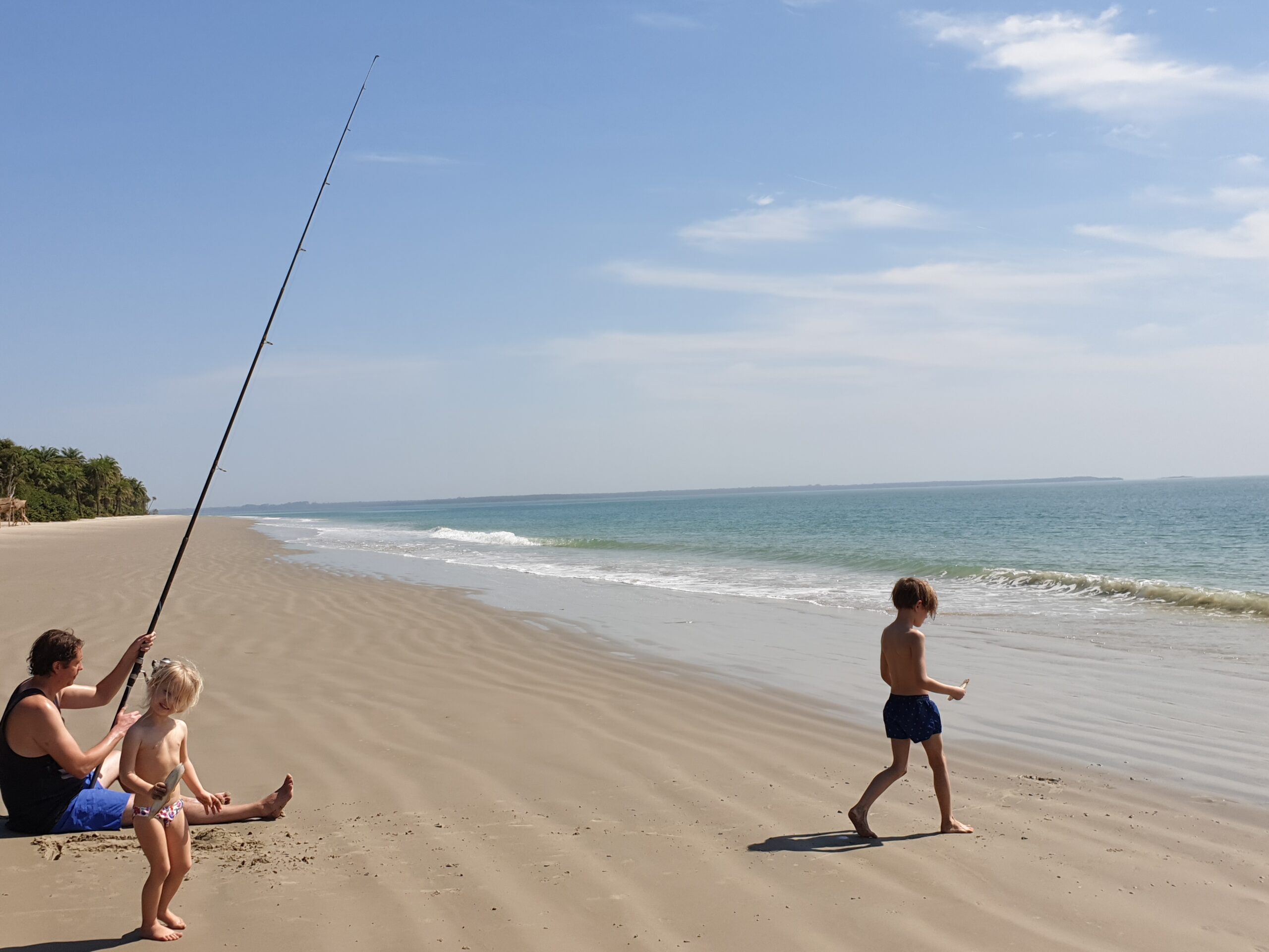 Fishing at Kwanza River Lodge, Angola